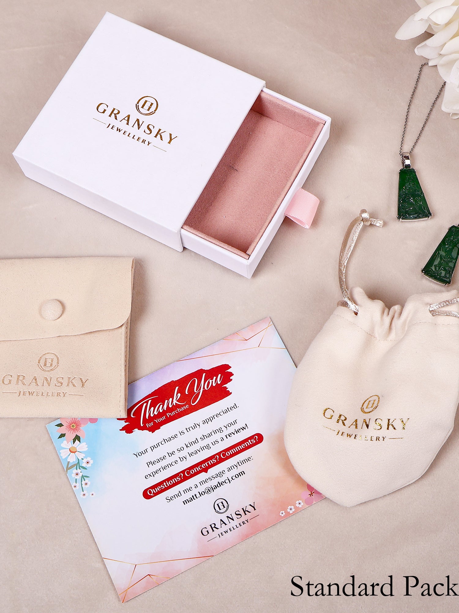 Pendant Necklace Packaging