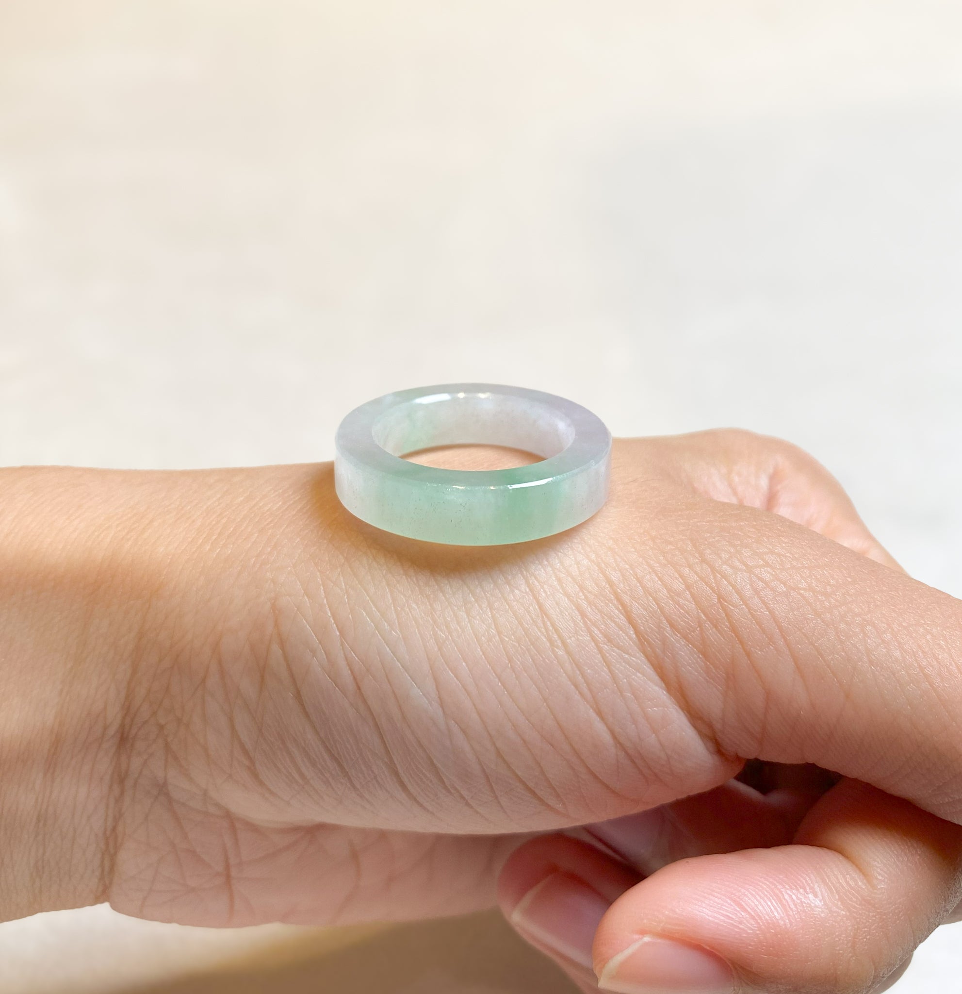 Gransky Natural Untreated A Grade Burma Jadeite Ring