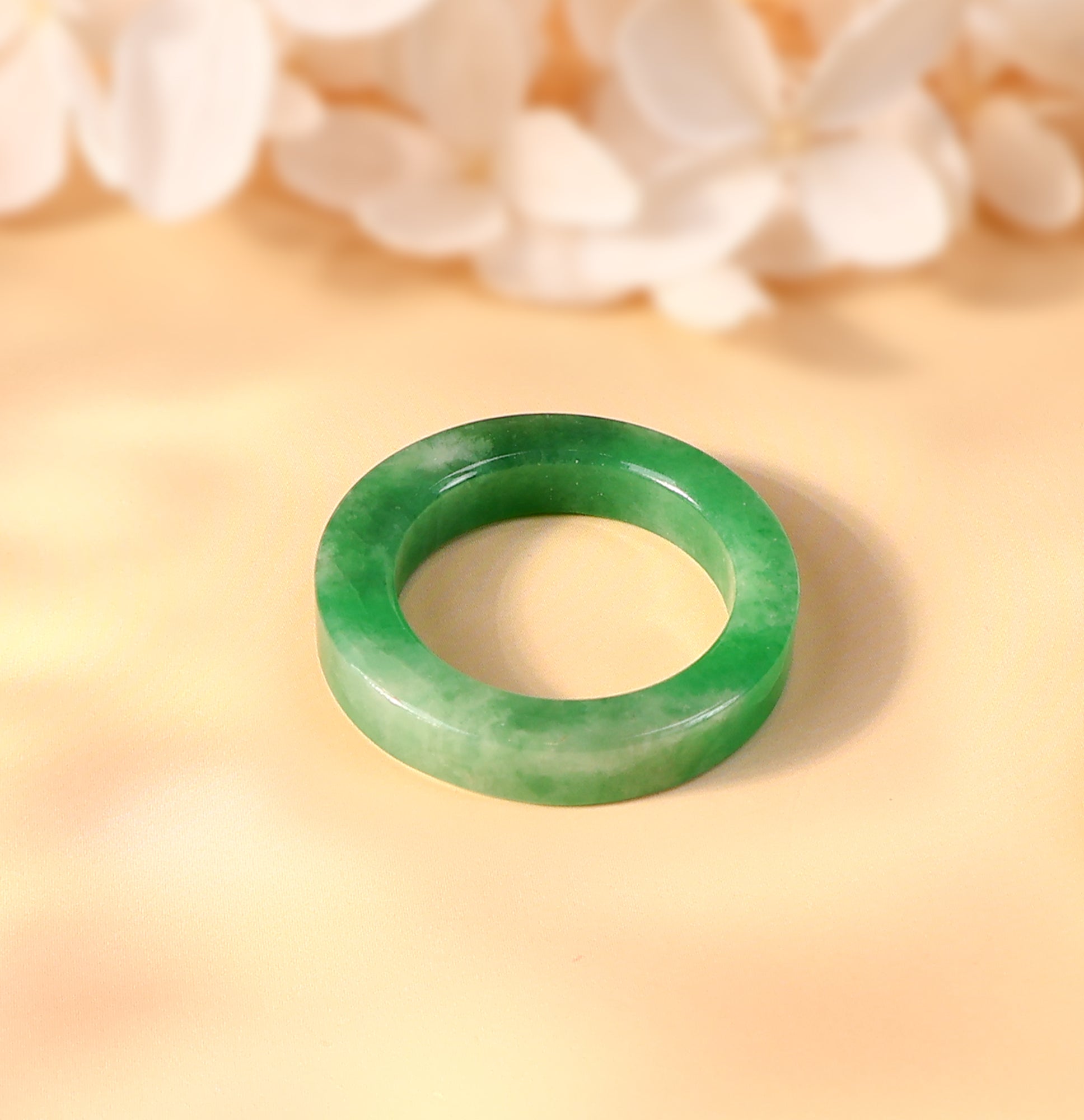 jade Circle Ring