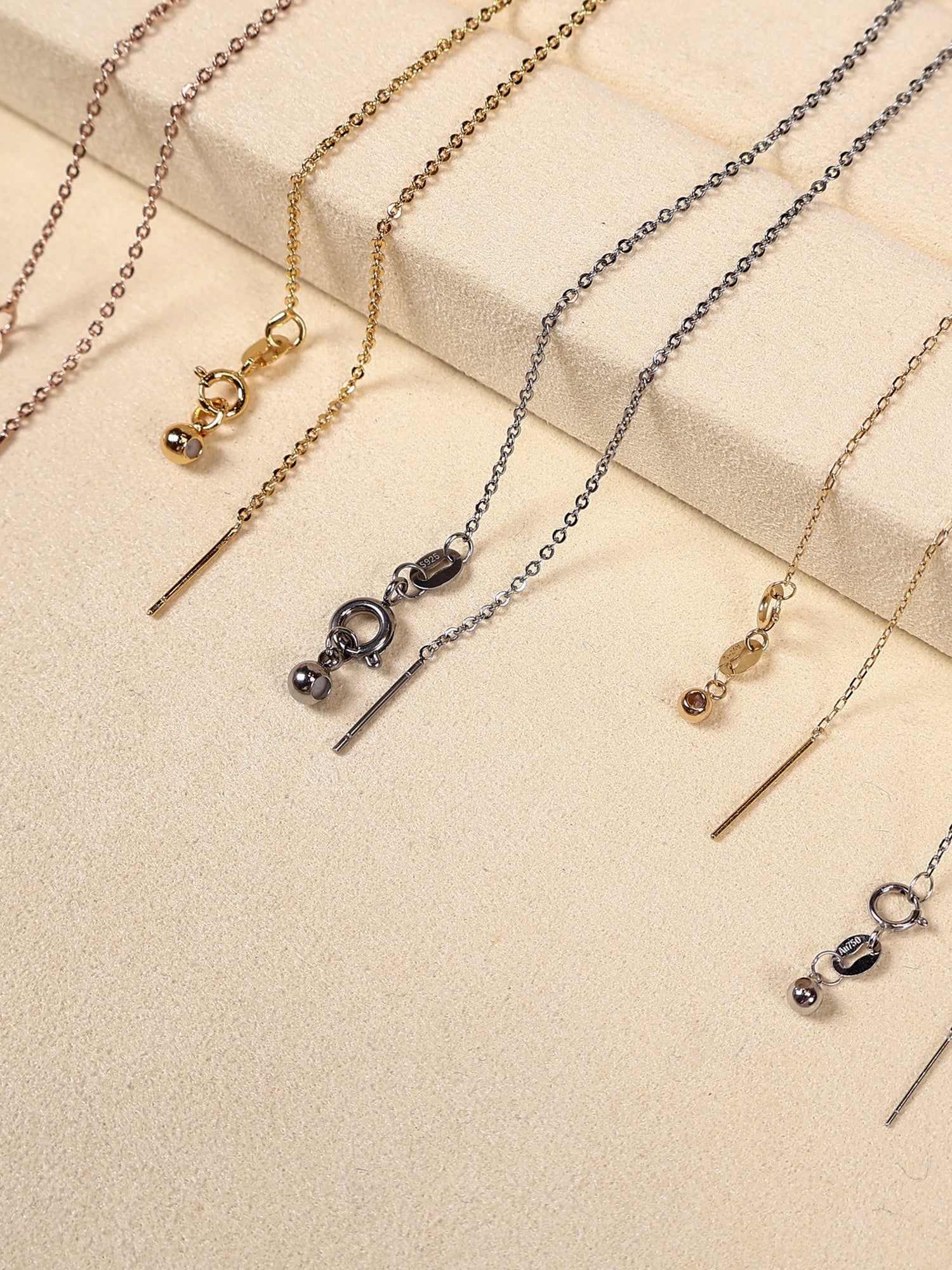 jade necklace chain material