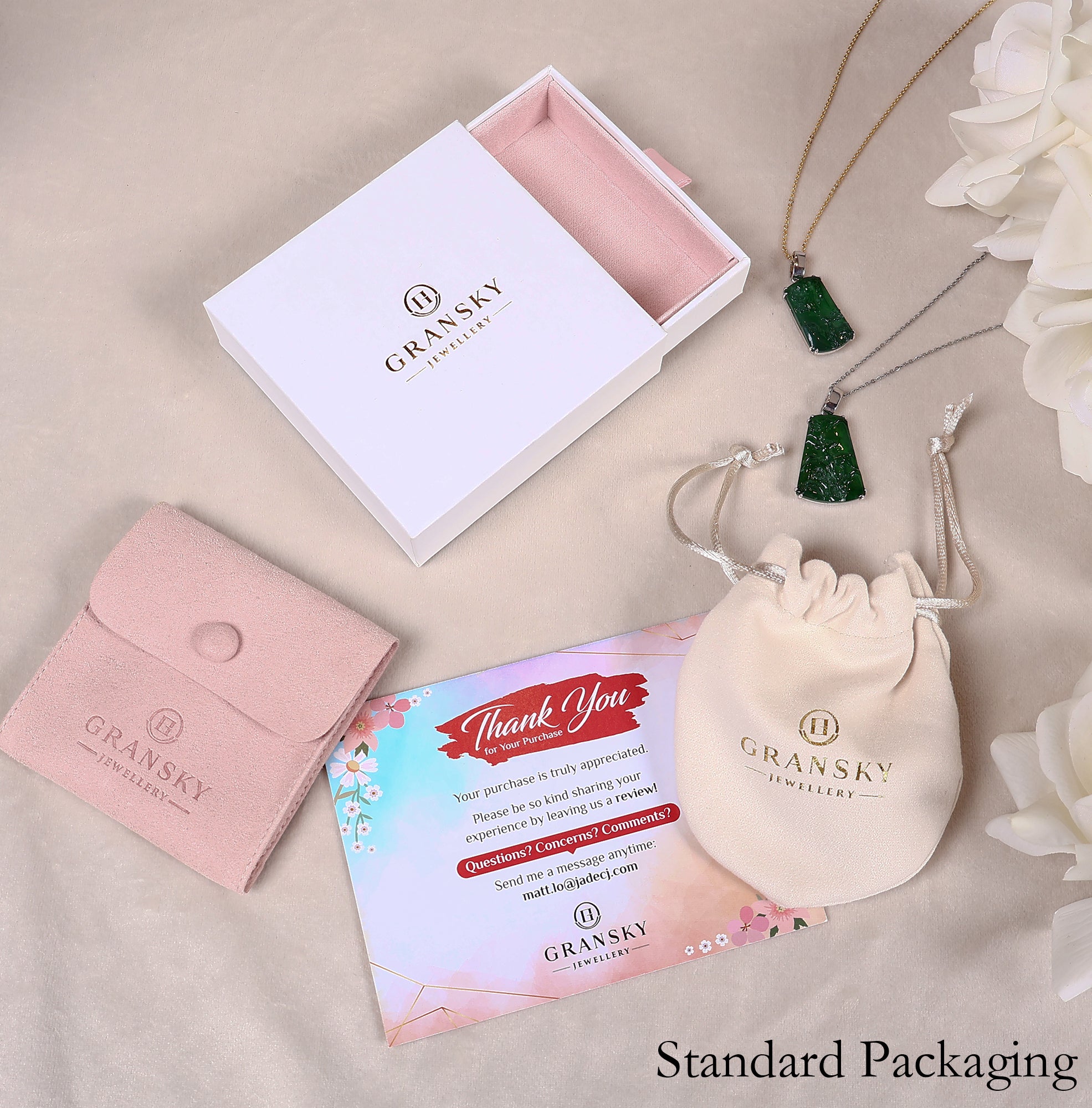 Packaging Box Of Jade pendant