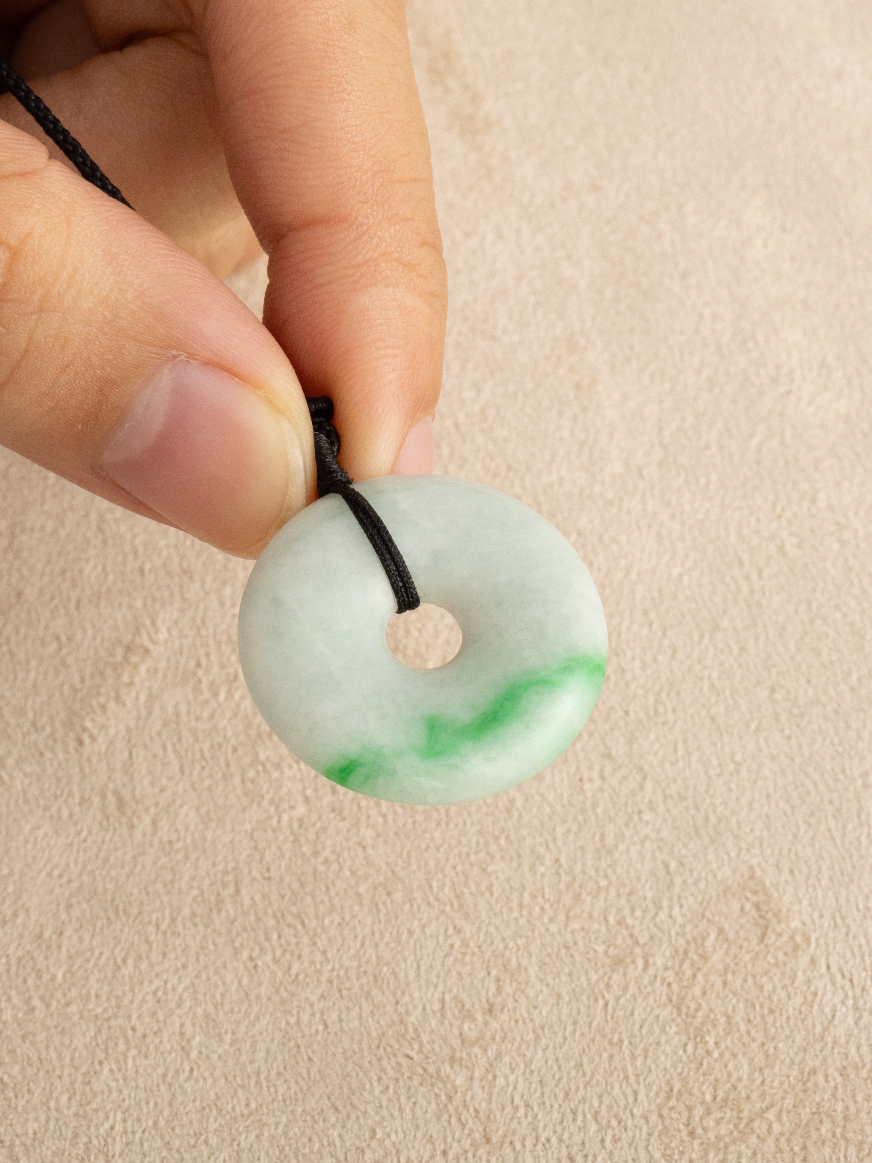 Gransky Jadeite jewelry Green Jade Pendant Necklace