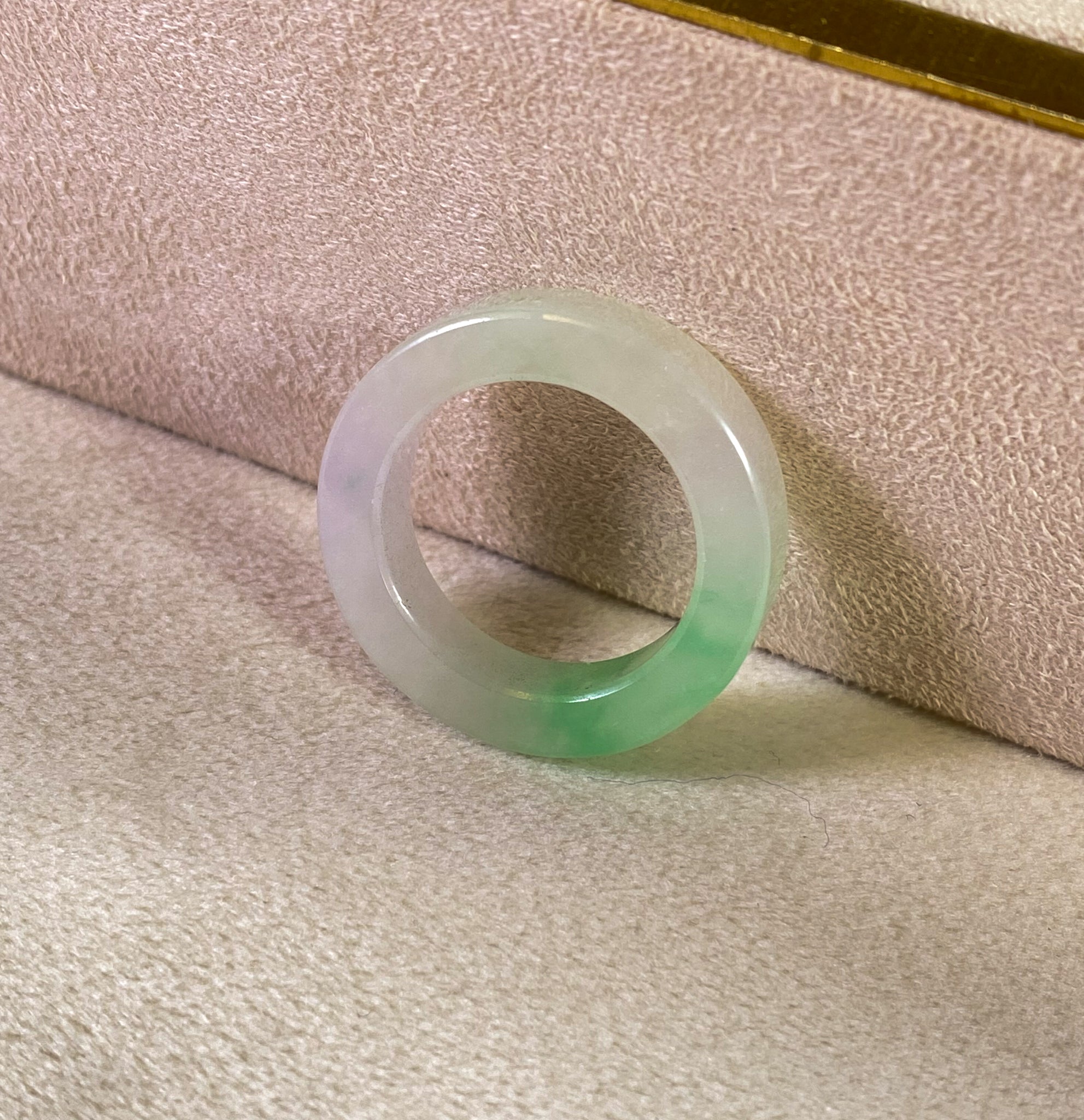 Gransky Natural Untreated A Grade Burma Jadeite Ring